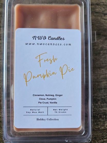 Warm Pumpkin Pie Wax Melt