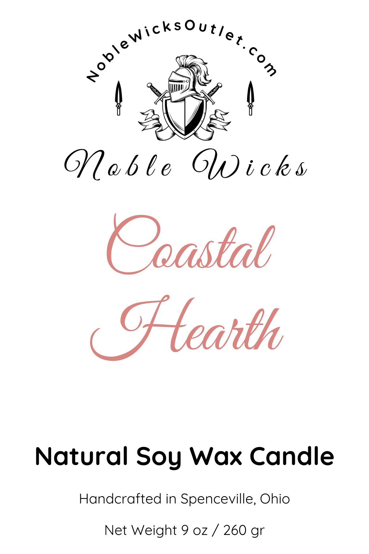 Coastal Hearth Soy Candle