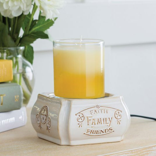 Faith Family Friends 2-in-1 Classic Fragrance Warmer