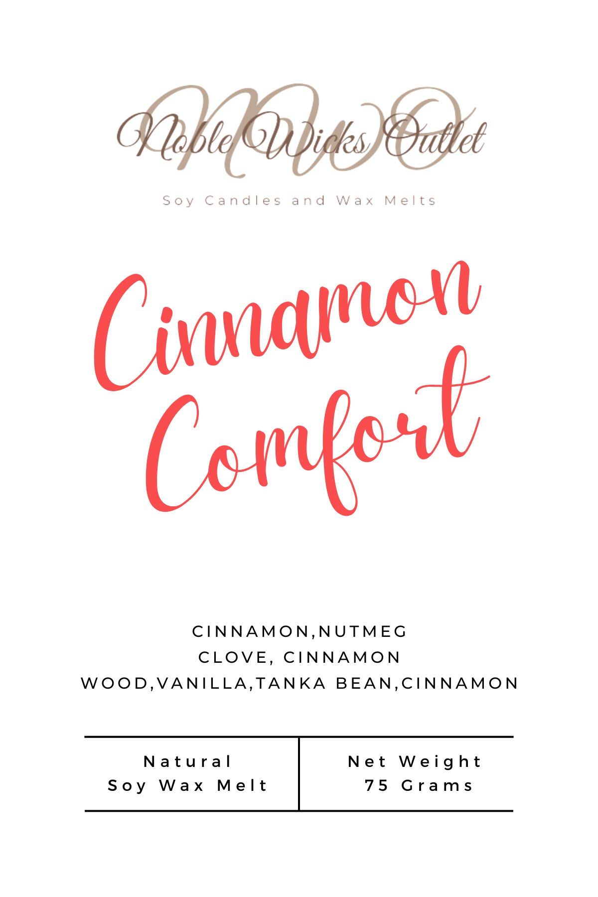 Cinnamon Comfort Wax Melt