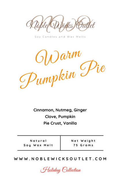 Warm Pumpkin Pie Wax Melt